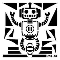 Szablon dla dzieci, Robot...