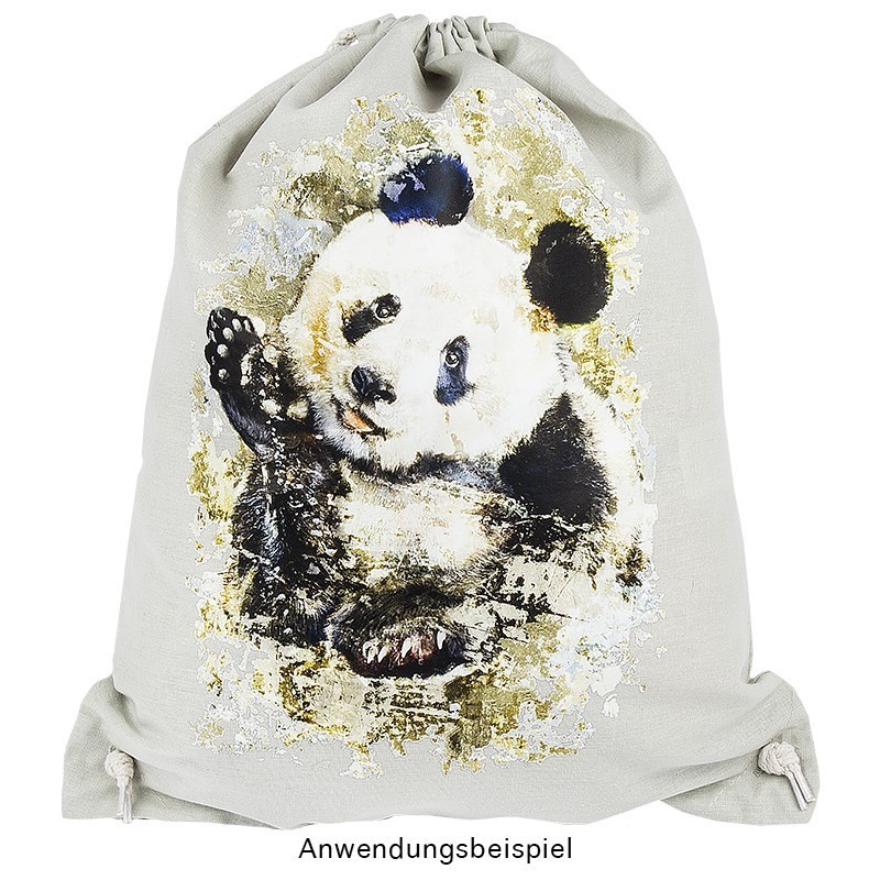 Termo aplikacja, prasowanka, Panda, rozm. 23,5x34cm
